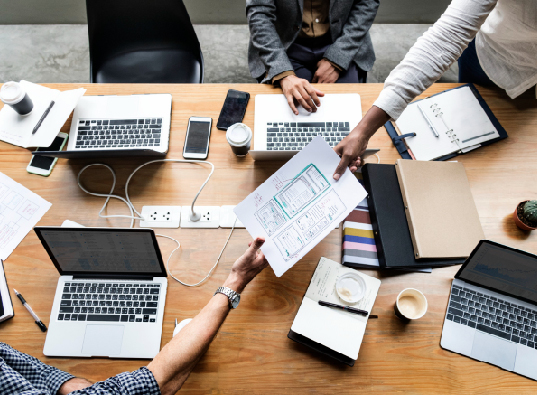 digital agency meeting